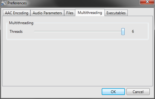 Preferences-Multithreading